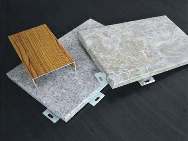 What is imitation stone aluminum veneer?