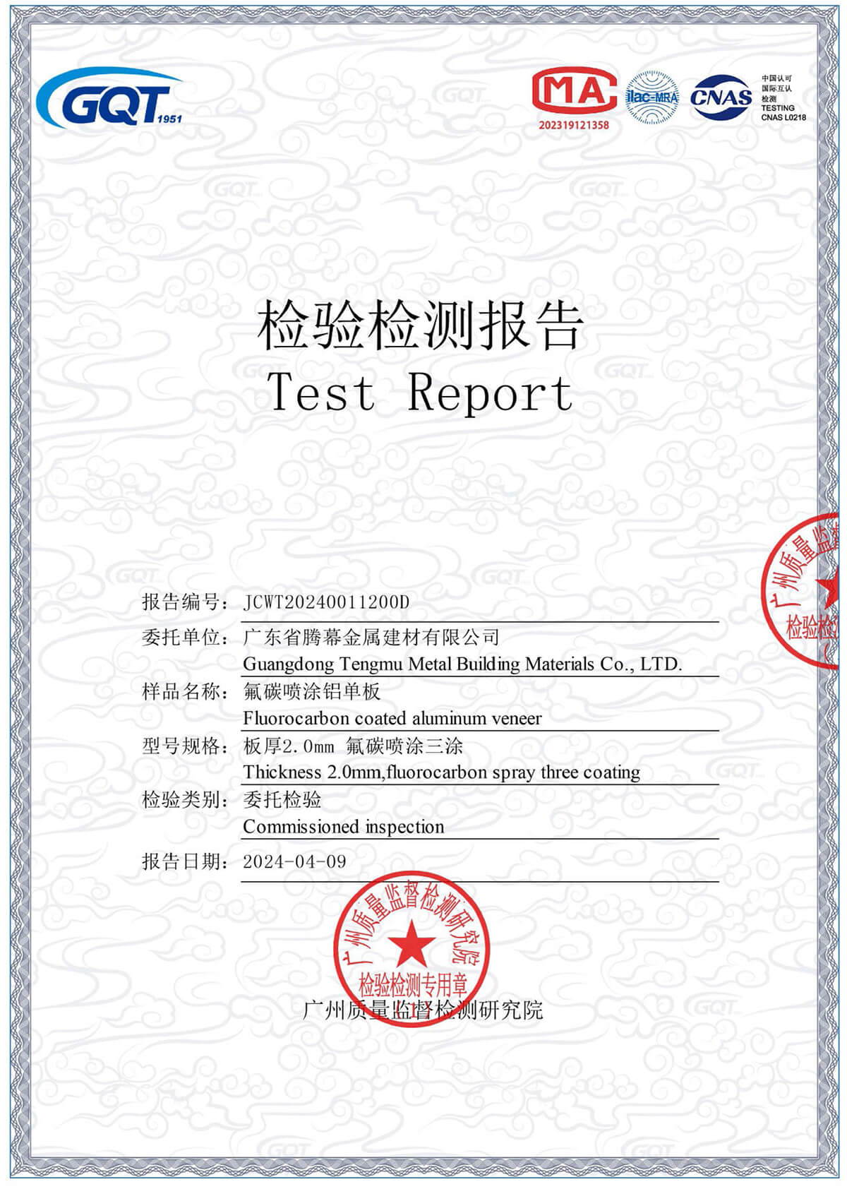Test Report