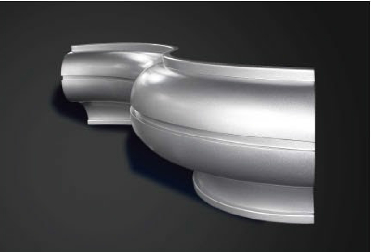 Hyperbolic Aluminum Panel