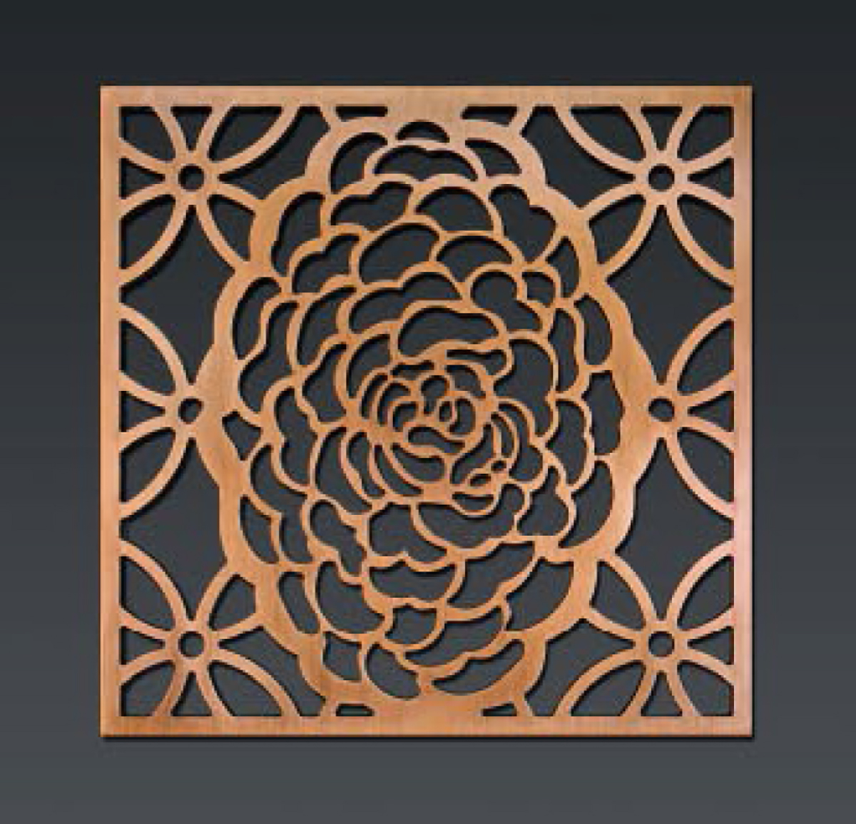 Carving Aluminum panel